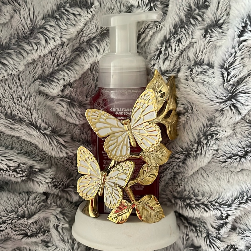 Bath and Body Works Butterfly Hand Soap Holder
